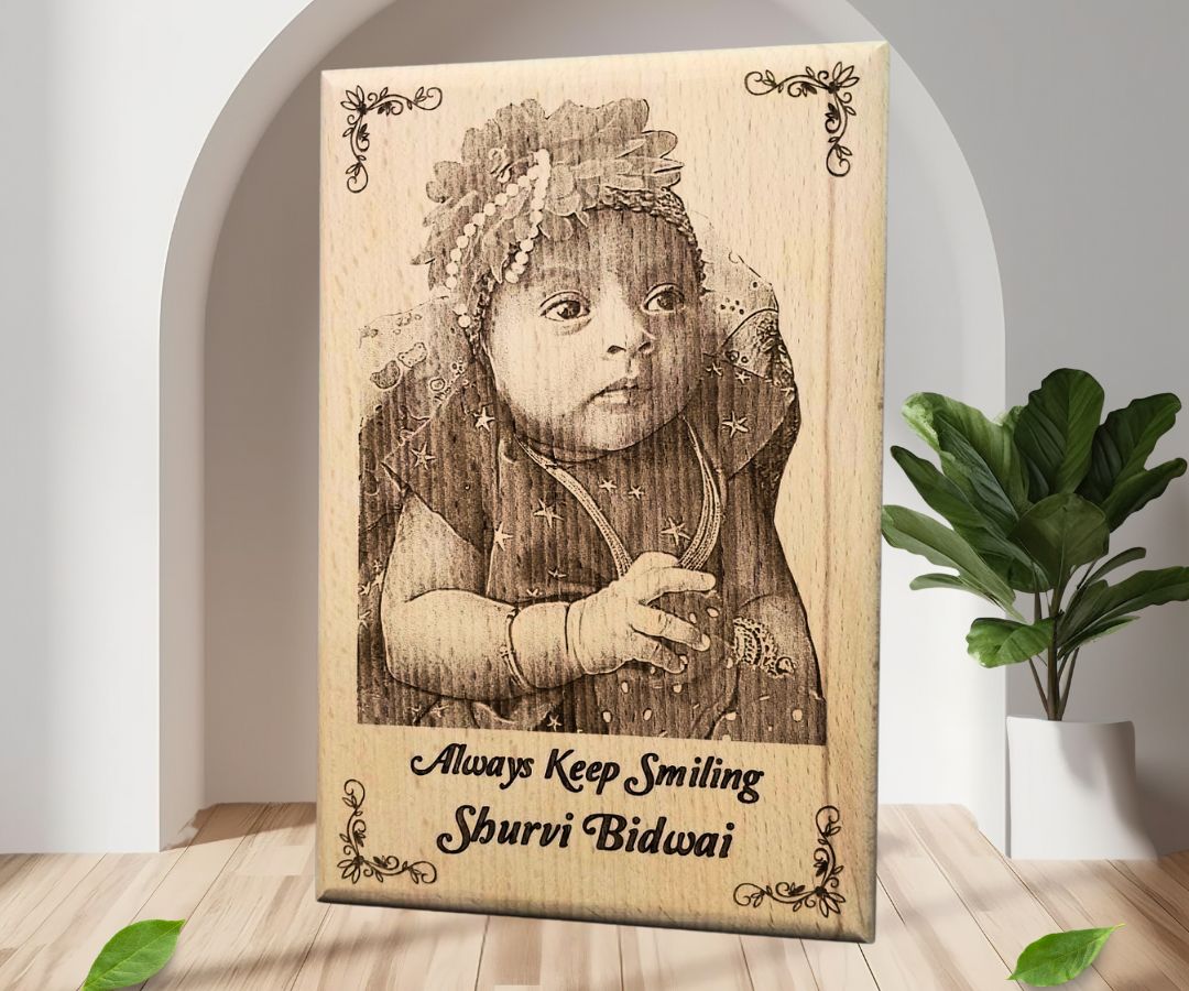 Personalized Wooden Plates