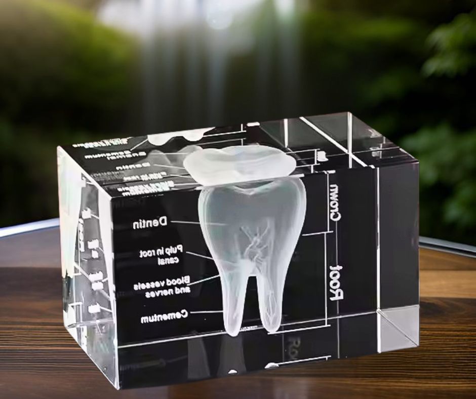 Pharmaceutical Engraved Crystal Cubes