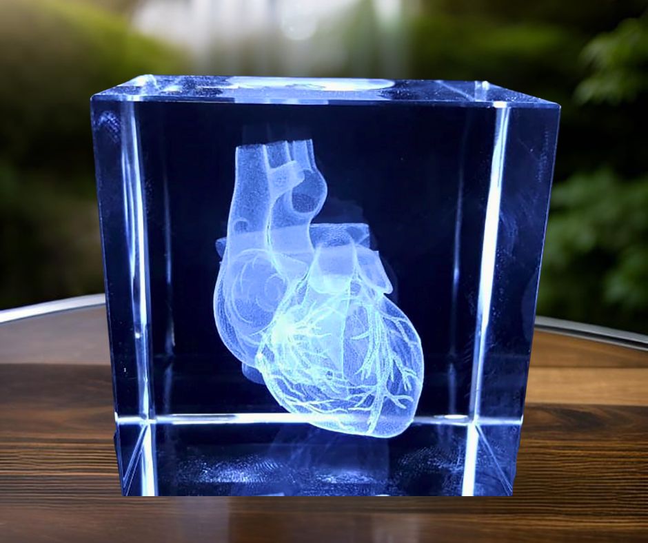 Pharmaceutical Engraved Crystal Cubes