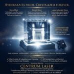 Charminar Crystal Cube with LED Light Stand - Image 6