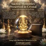 Religious Engraved Crystal Balls