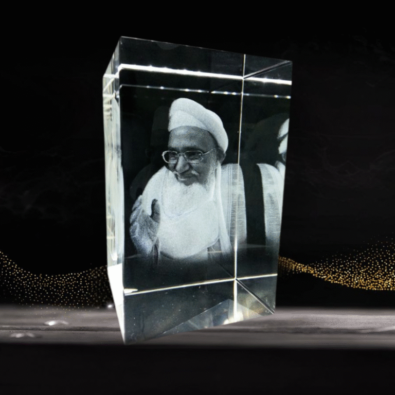 Bori Maulana crystal engraving