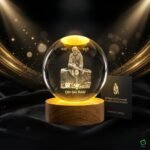 Religious Engraved Crystal Balls - Image 5