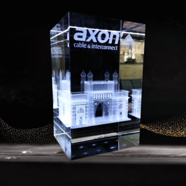 Gateway of India crystal engraving