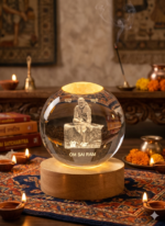 Religious Engraved Crystal Balls - Image 3