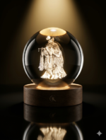 Religious Engraved Crystal Balls - Image 4