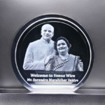 Half Circle Crystal Cube