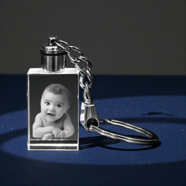 Personalized Rectangle Keychain