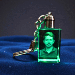 Personalized Rectangle Keychain - Image 2