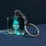Personalized Square Keychain - Image 2