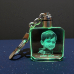 Personalized Square Keychain - Image 3