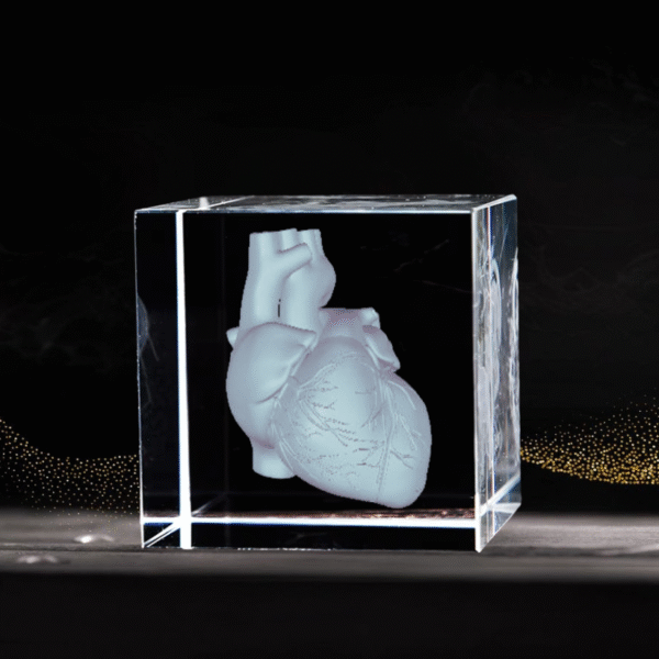 Pharmaceutical Engraved Crystal Cubes