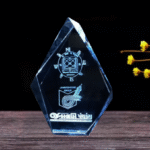 Pyramid Crystal Cube (Logo Engraving) - Image 3