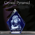 Pyramid Crystal Cube (Personalized Photo) - Image 3