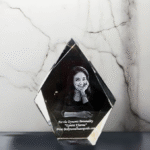 Pyramid Crystal Cube (Personalized Photo) - Image 4