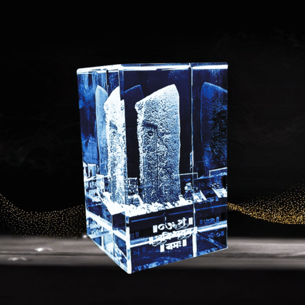 Shani Shila crystal engraving