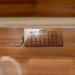 Personalized Wooden Keychain - Image 3