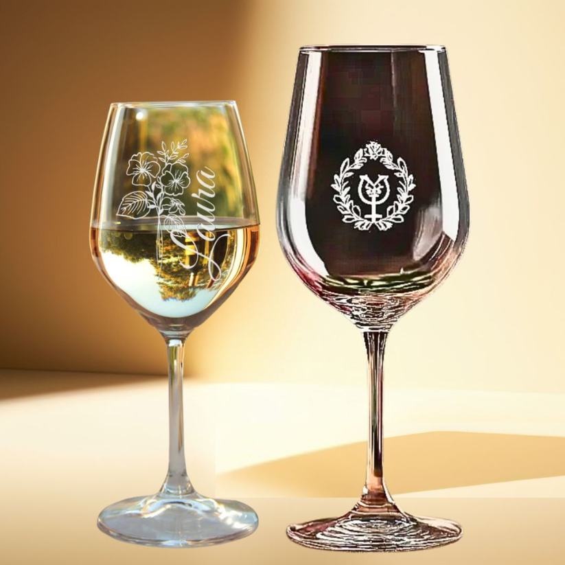 Wine Glass Engraving Wine Glass Engraving