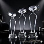 Crystal Diamond Top Trophies Champion Glass Cup Trophy- CG 113 - Image 5